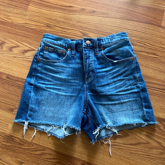 Madewell high waisted Jean Shorts - Picture 1 of 4